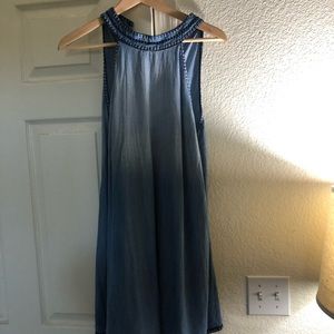 Blue ombré dress